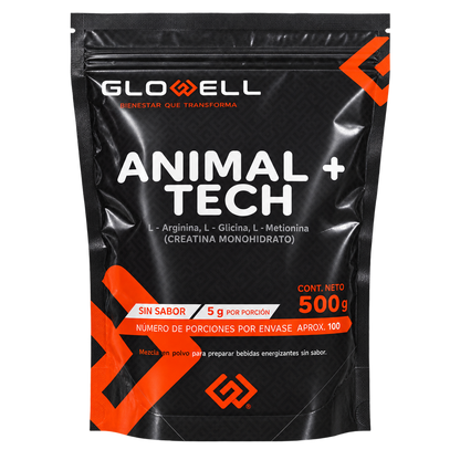 CREATINA ANIMAL+ TECH 500 g - GLOWELL