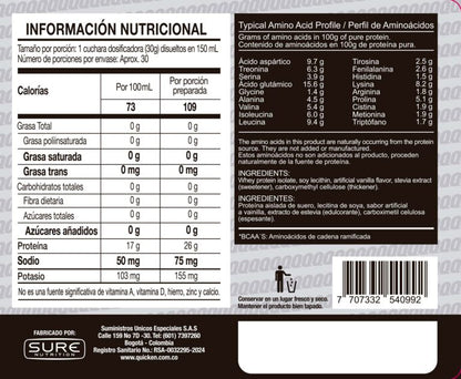 QUICKEN ISOLATE