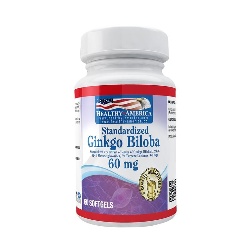 GINKGO BILOBA 80MG - 60 SOFTGELS