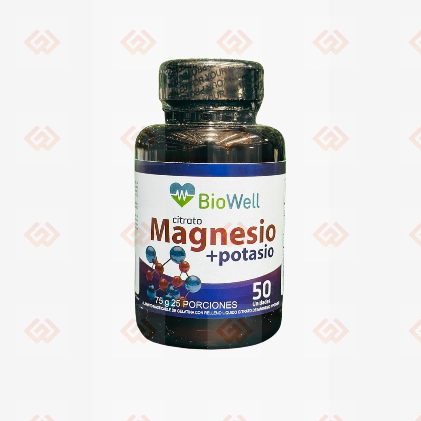 CITRATO DE MAGNESIO + POTASIO - 50 UNIDADES