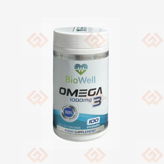 OMEGA 3 - 1000MG - 100 UNIDADES