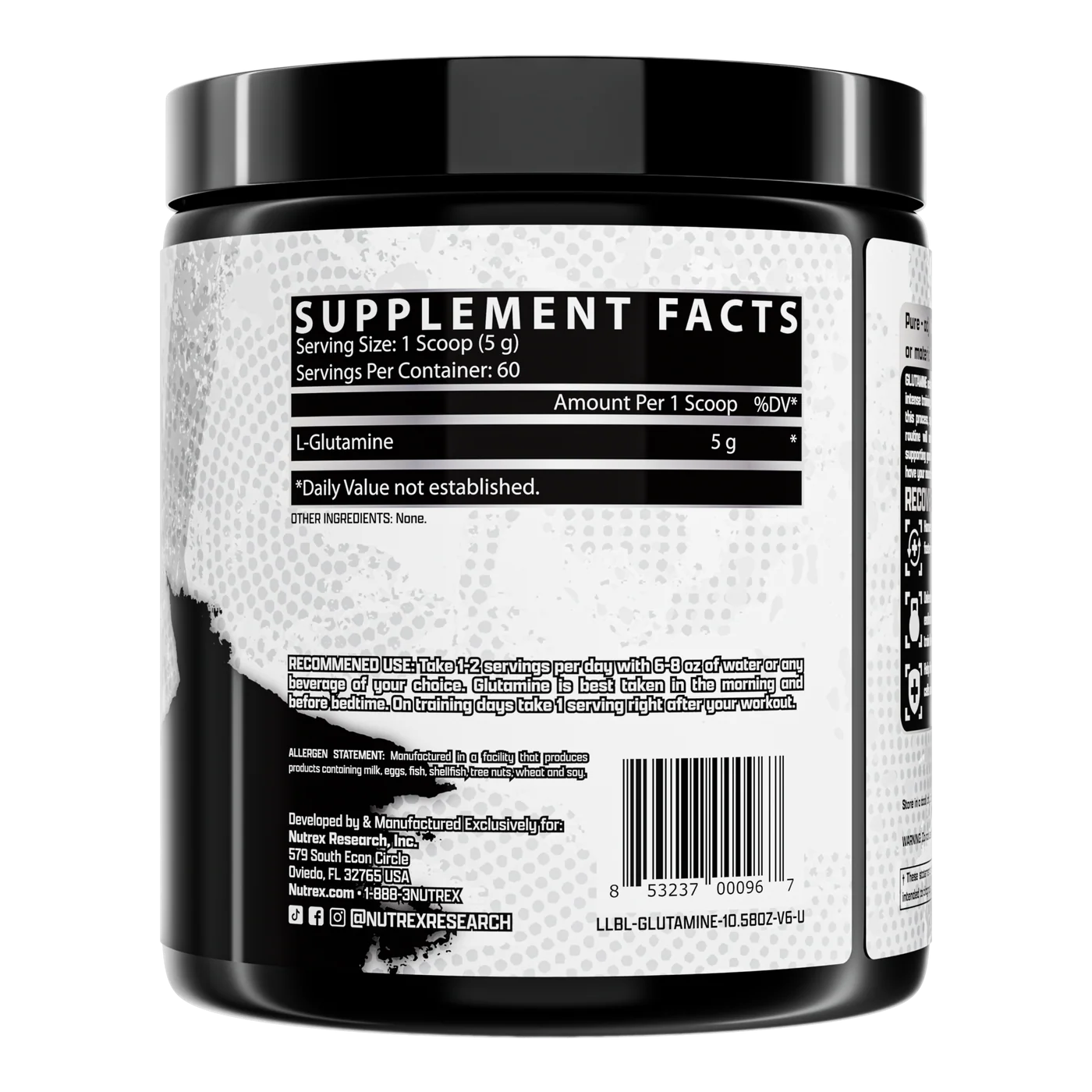 GLUTAMINE PURE - 60 SERVICIOS