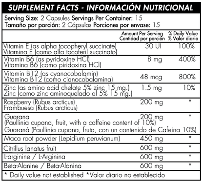 HIGH T - 30 CAPSULAS