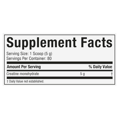 100% PLATINUM CREATINE - 80 SERVICIOS