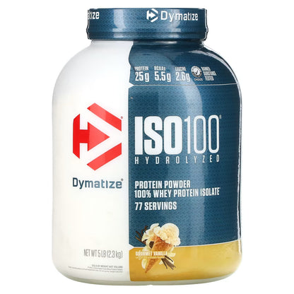 proteina iso100 de dymatize sabor vainilla Glowell