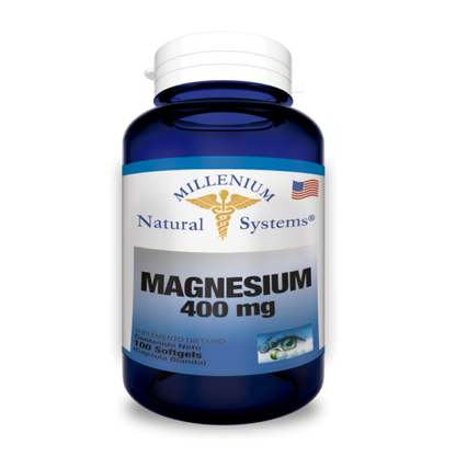 MAGNESIO 400 MG - 100 SOFTGELS