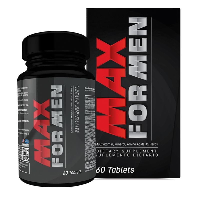 MAX FOR MEN - 60 TABLETAS