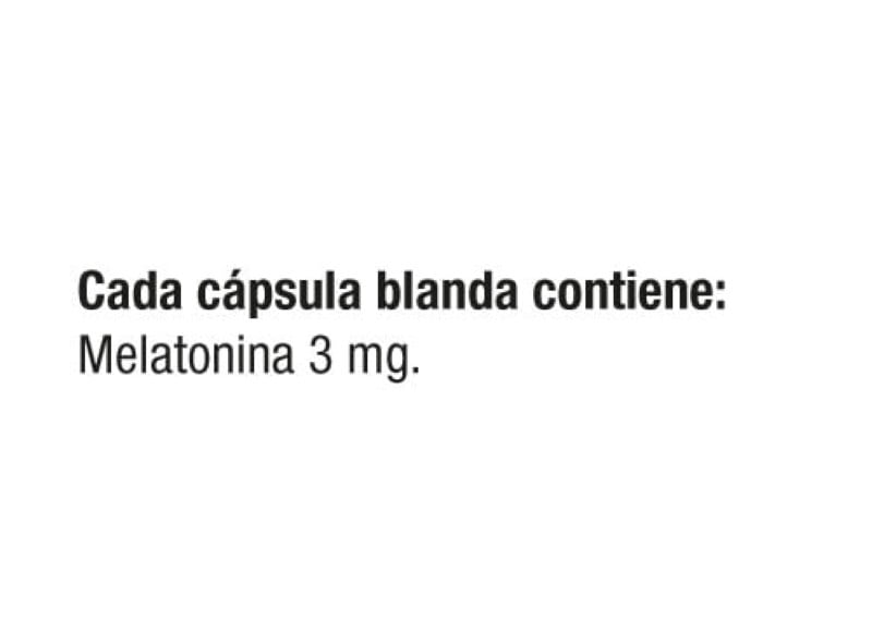 MELATONINA 3MG - 60 SOFTGELS