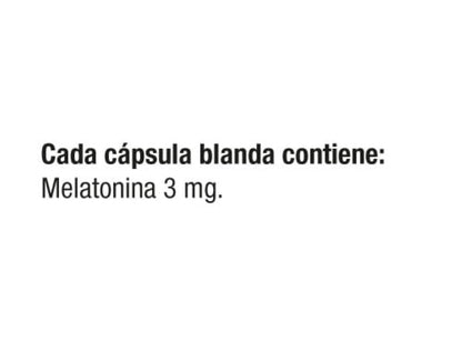MELATONINA 3MG - 60 SOFTGELS