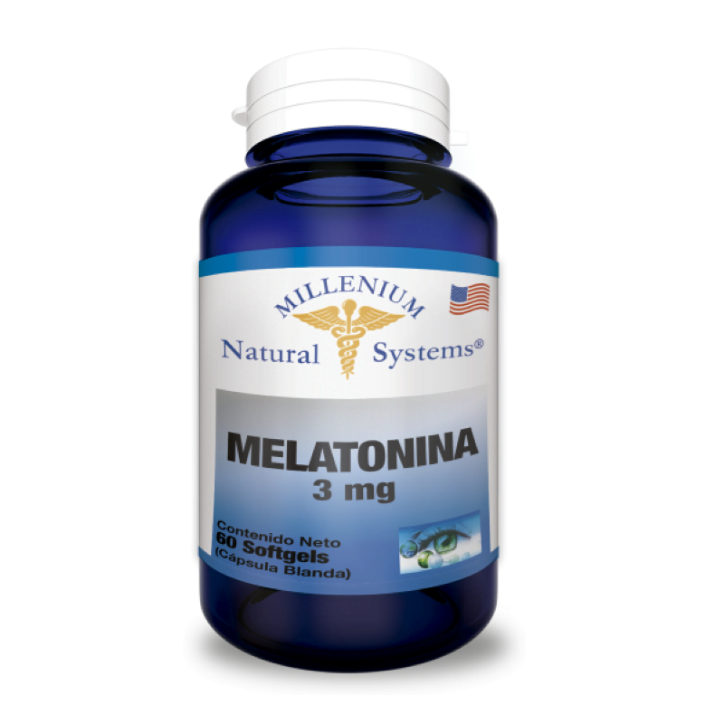 MELATONINA 3MG - 60 SOFTGELS