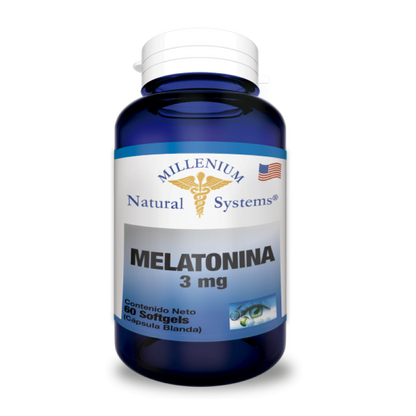 MELATONINA 3MG - 60 SOFTGELS