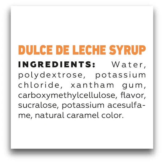 SRYUP - DULCE DE LECHE