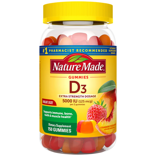 GOMITAS DE VITAMINA D3 - 5000IU