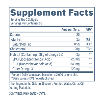 OMEGA 3 - REVIVE