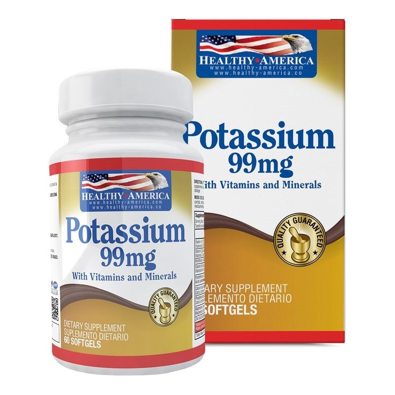 POTASIO 99 MG CON VITAMINAS Y MINERALES.