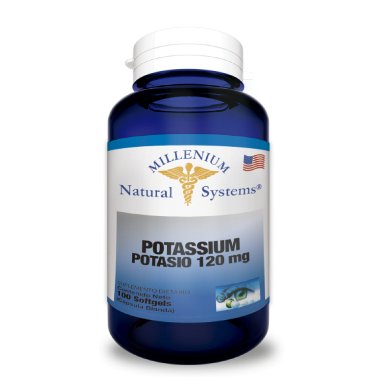 POTASIO 120MG - 100 SOFTGELS
