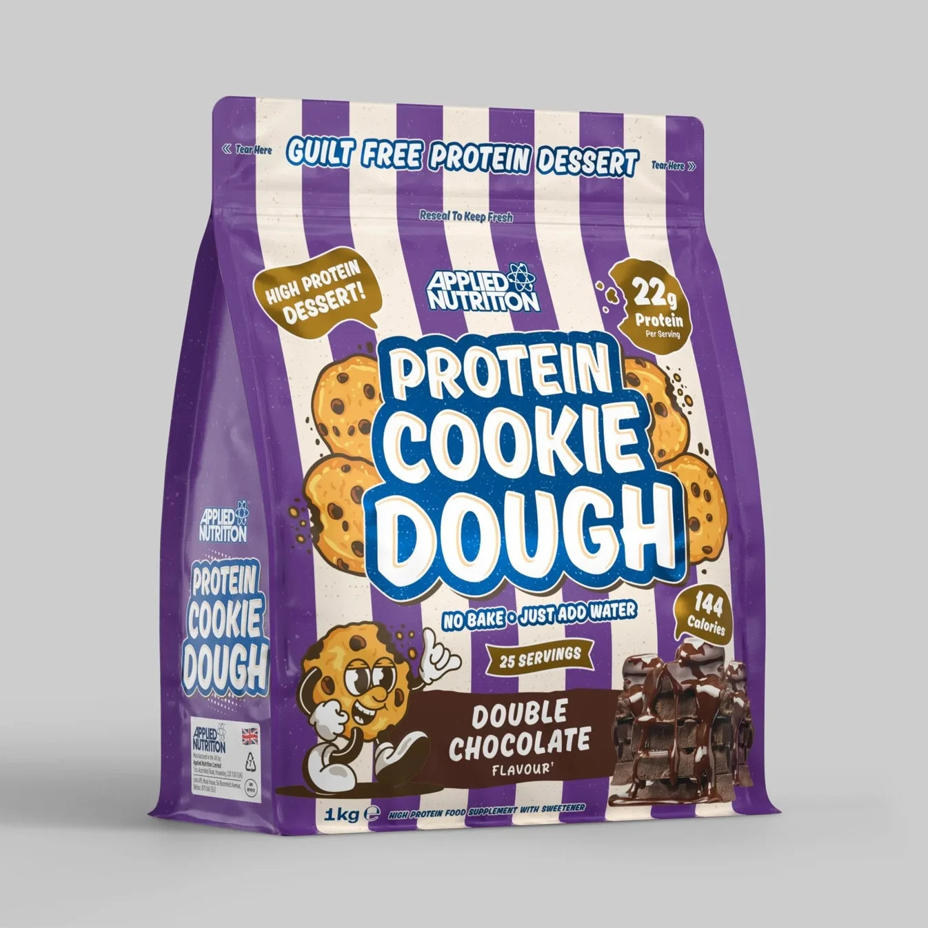 POSTRE PROTEICO MASA DE GALLETA