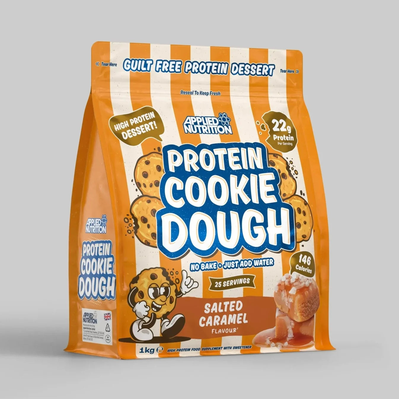 POSTRE PROTEICO MASA DE GALLETA