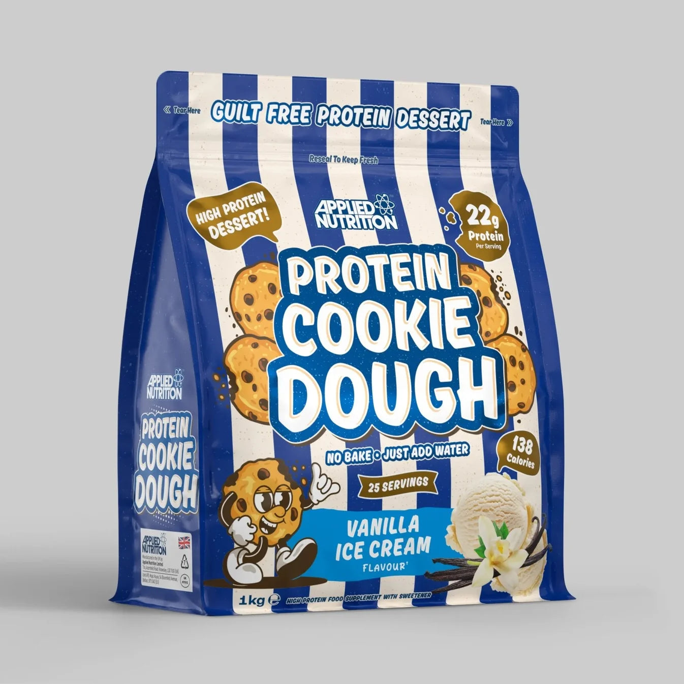 POSTRE PROTEICO MASA DE GALLETA