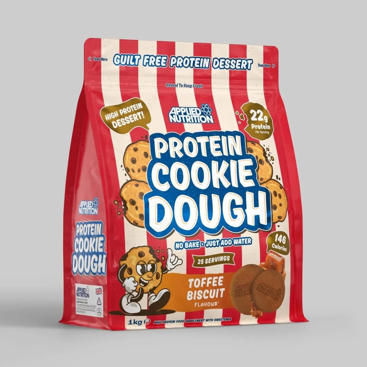 POSTRE PROTEICO MASA DE GALLETA