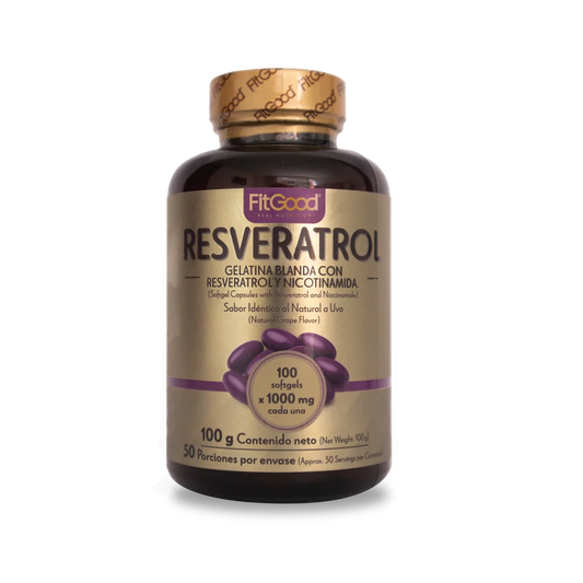 RESVERATROL 100 SOFTGELS - 1000MG
