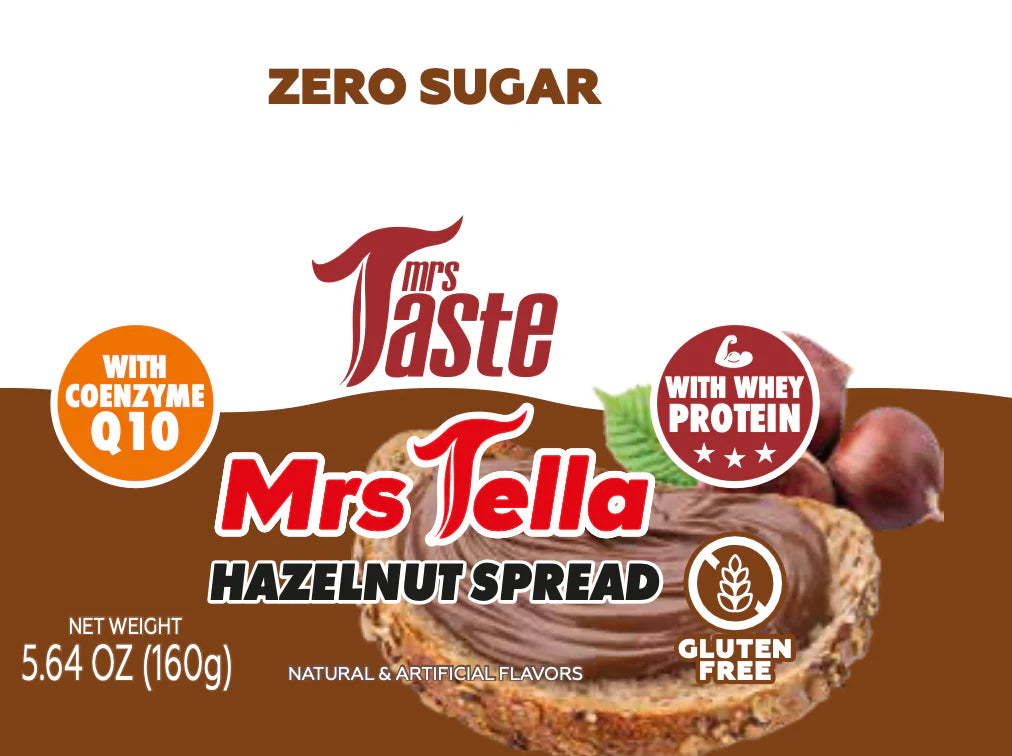 Crema para untar MRS TELLA (CHOCOLATE Y AVELLANAS)