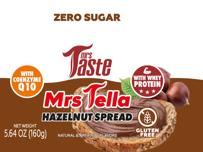 Crema para untar MRS TELLA (CHOCOLATE Y AVELLANAS)