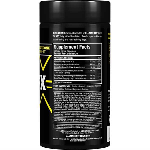 TESTOFX - ALLMAX