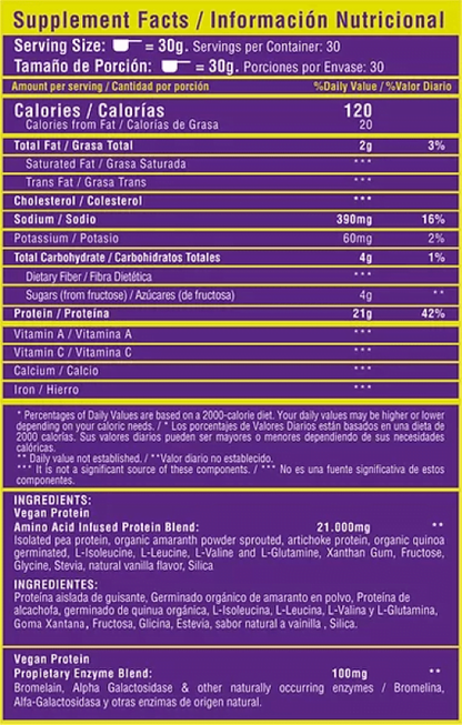 VEGAN PROTEIN 910G