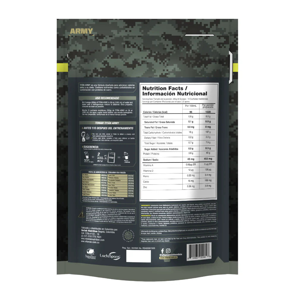 TITAN ARMY - 5LB