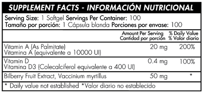 VITAMINA A 10.000IU - 100 SOFTGELS