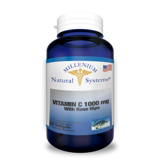 VITAMIN C 1.000 MG WITH ROSE HIPS