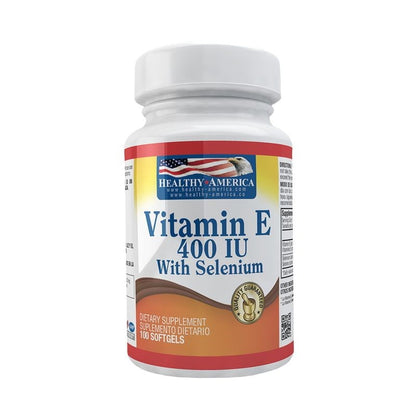 VITAMINA E 400IU CON SELENIO - 100 SOFTGELS