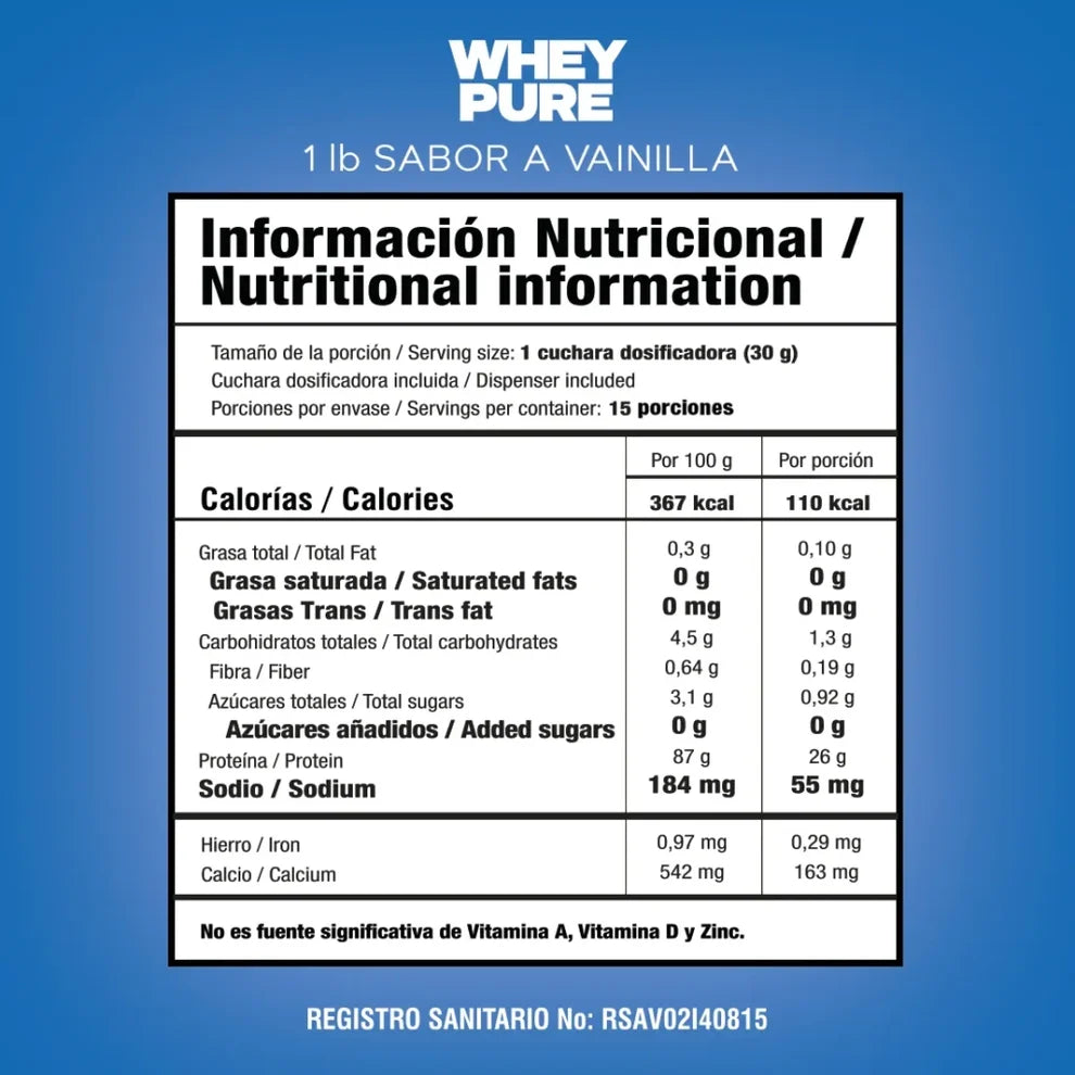 WHEY PURE 1LB