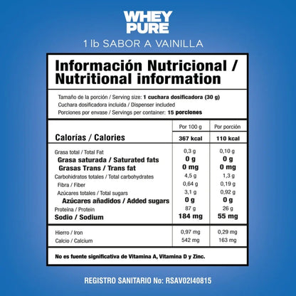 WHEY PURE 1LB