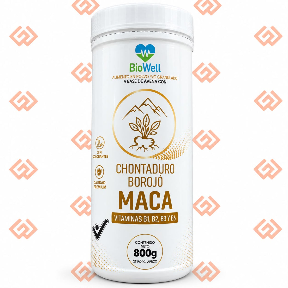 MACA CON CHONTADURO Y BOROJÓ
