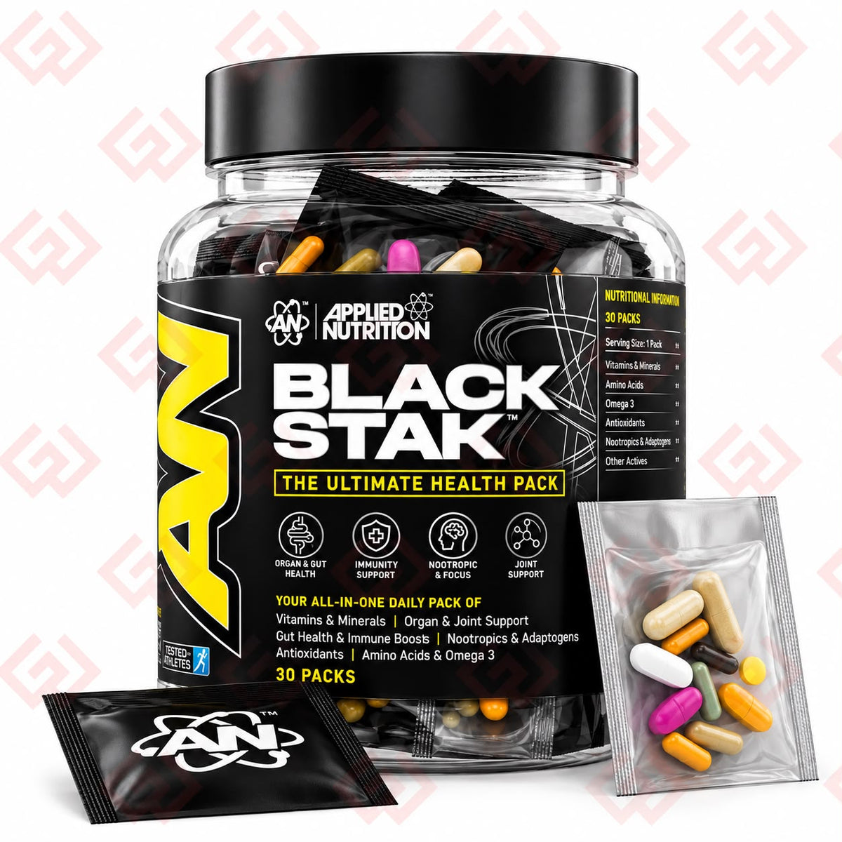 BLACK STACK -  THE ULTIMATE HEALTH PACK