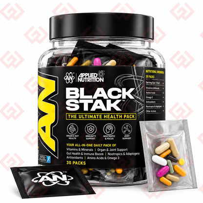 BLACK STACK -  THE ULTIMATE HEALTH PACK