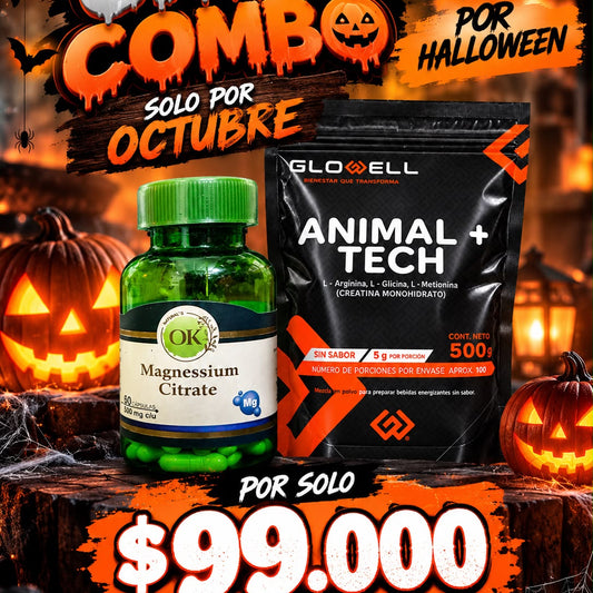 CREATINA ANIMAL+ TECH 500 g - LLEVA GRATIS MAGNESIO