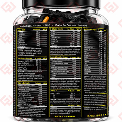 BLACK STACK -  THE ULTIMATE HEALTH PACK