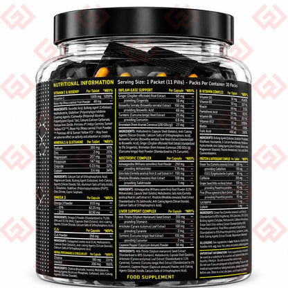 BLACK STACK -  THE ULTIMATE HEALTH PACK