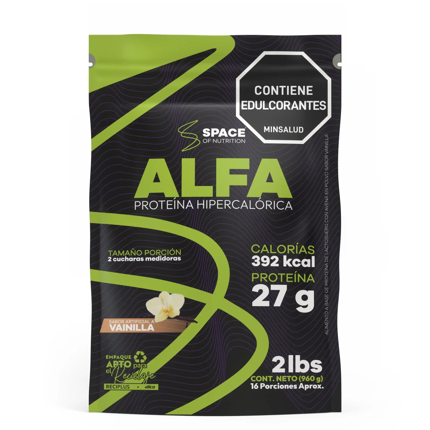 ALFA 2LB - PROTEINA HIPERCALORICA