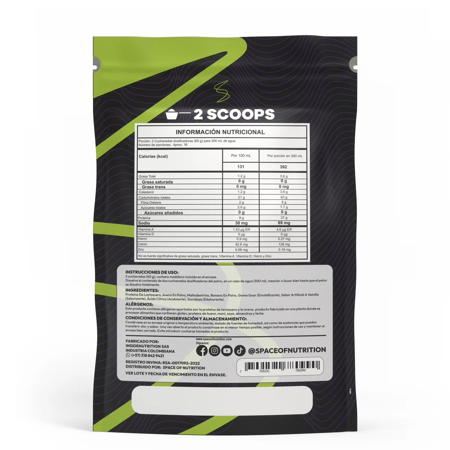 ALFA 2LB - PROTEINA HIPERCALORICA