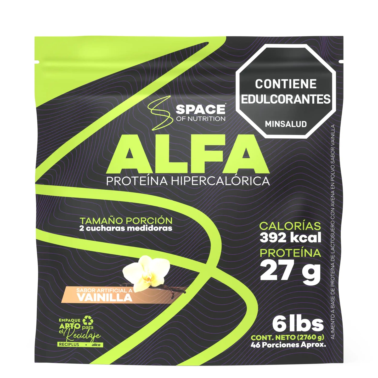 ALFA 6LB - PROTEINA HIPERCALORICA