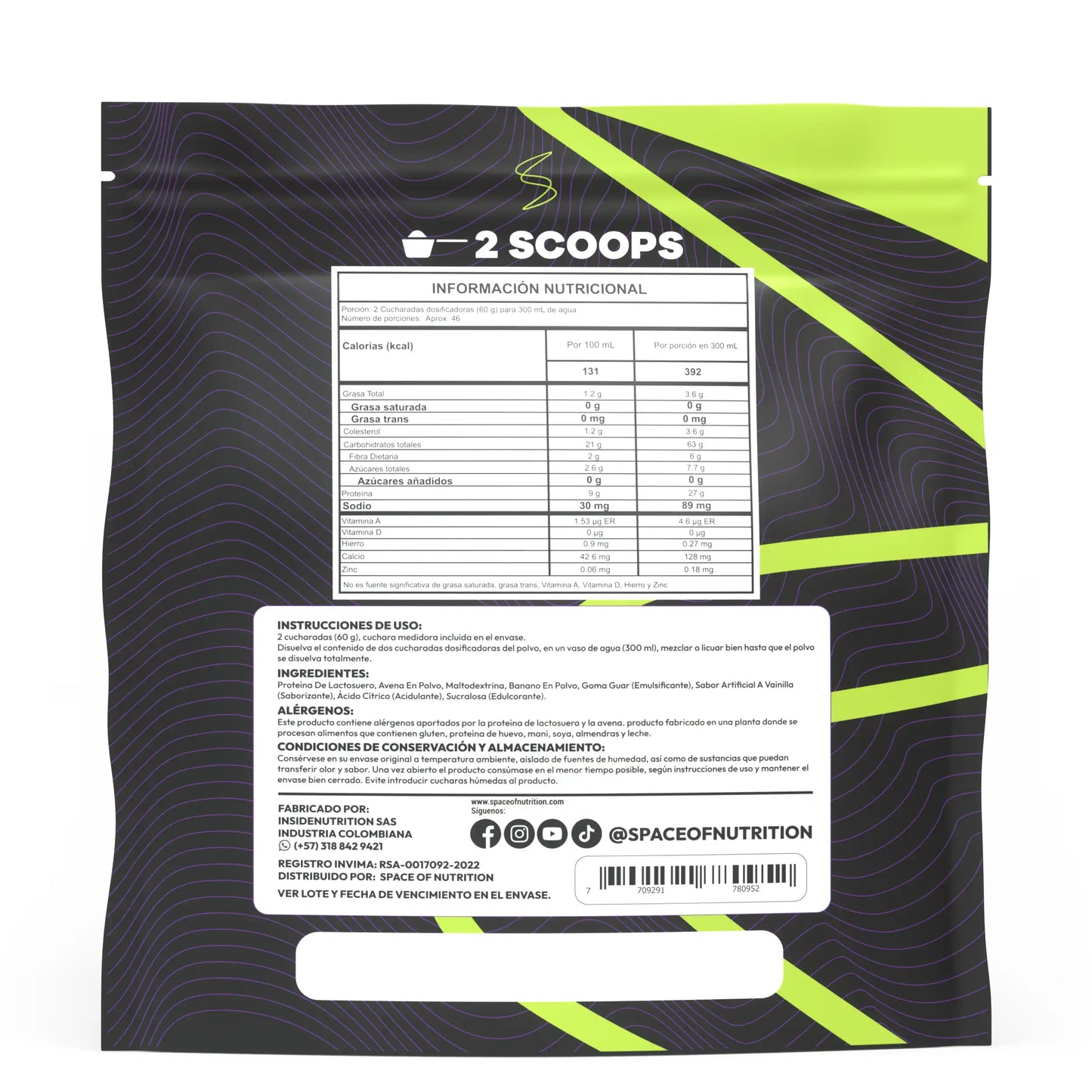 ALFA 6LB - PROTEINA HIPERCALORICA