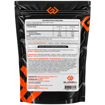 CREATINA ANIMAL+ TECH 500 g - GLOWELL