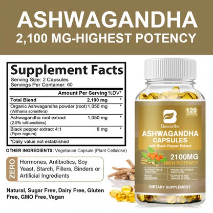ASHWAGANDHA - 2100MG