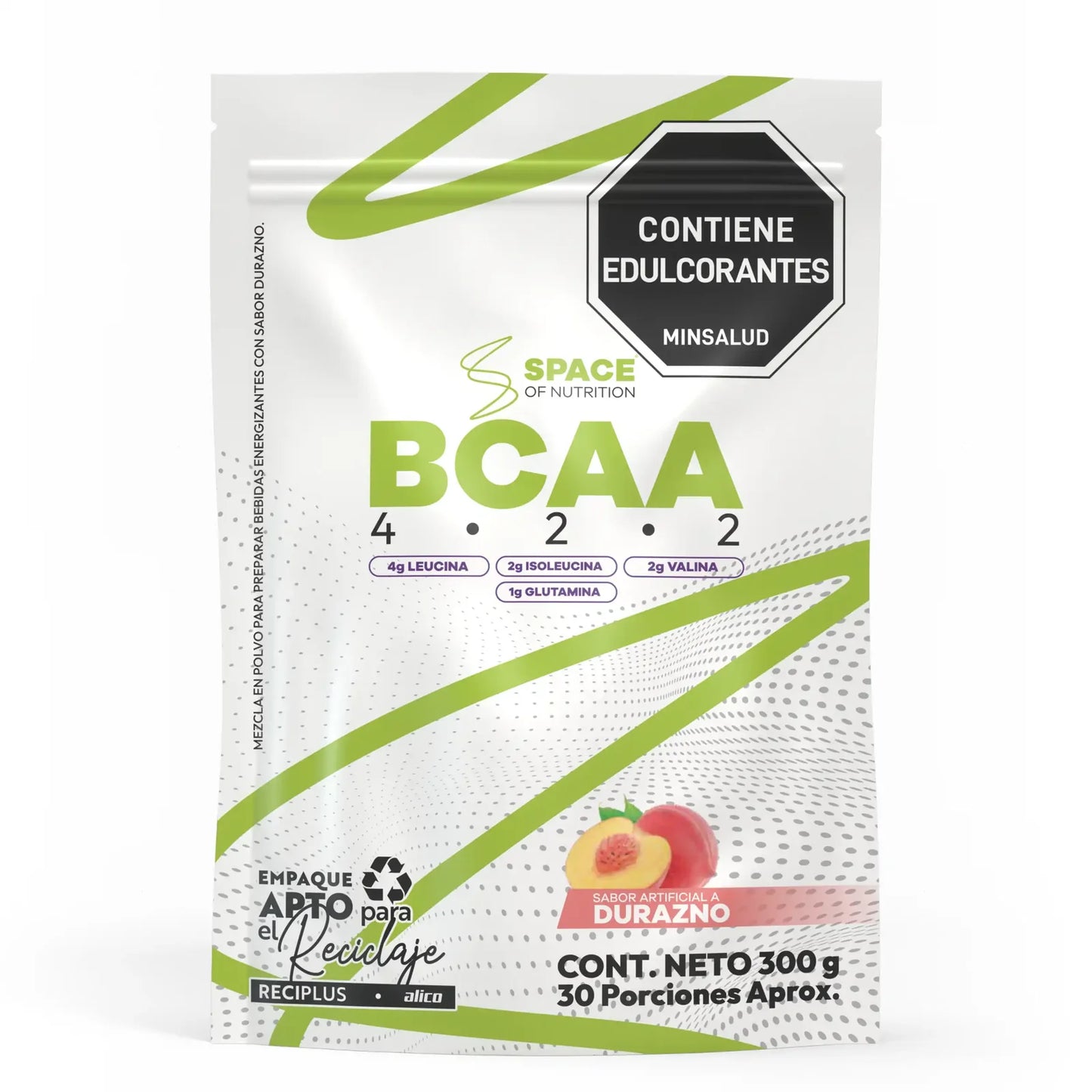 BCAA 4:2:2 CON GLUTAMINA