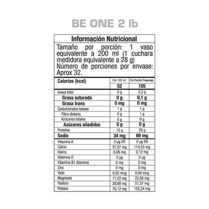 BE ONE 2LB