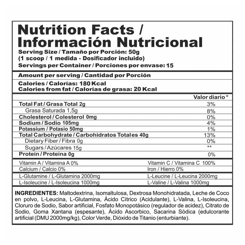 MEGA CARBS - LIMON CEREZA